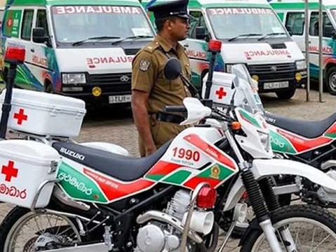 1990 සුව සැරියෙන් යතුරුපැදි හදිසි වෛද්‍ය සේවාවක්