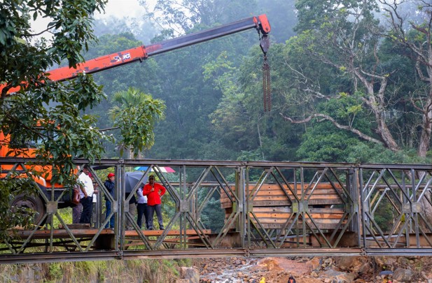 බදුල්ල - ස්ප්‍රිංවැලි මාර්ගයේ බේලි පාලමේ වැඩ අවසන් අදියරේ