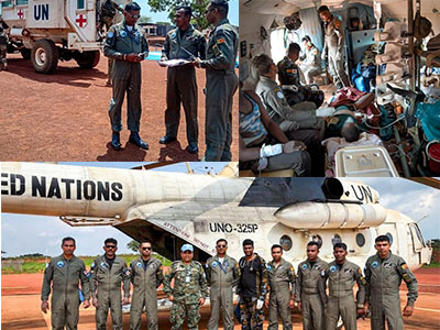 මධ්‍යම අප්‍රිකානු ජනරජයේදී සතුරු ප්‍රහාර මැද සාමසාධක භටයින් ඇතුළු 14 දෙනෙකු බේරාගත් ශ්‍රී ලංකා ගුවන් හමුදාවේ වීර ක්‍රියාව