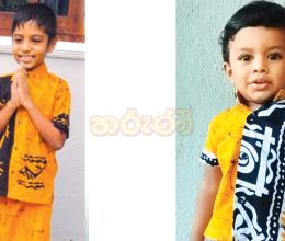 පුංචි පුතාට බතික් කමිසයක්