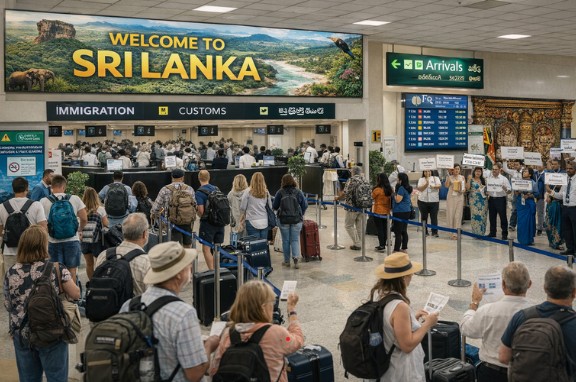 මෙම වසරේ මේ වනවිට සංචාරක පැමිණීම ලක්ෂ 07 ඉක්මවයි