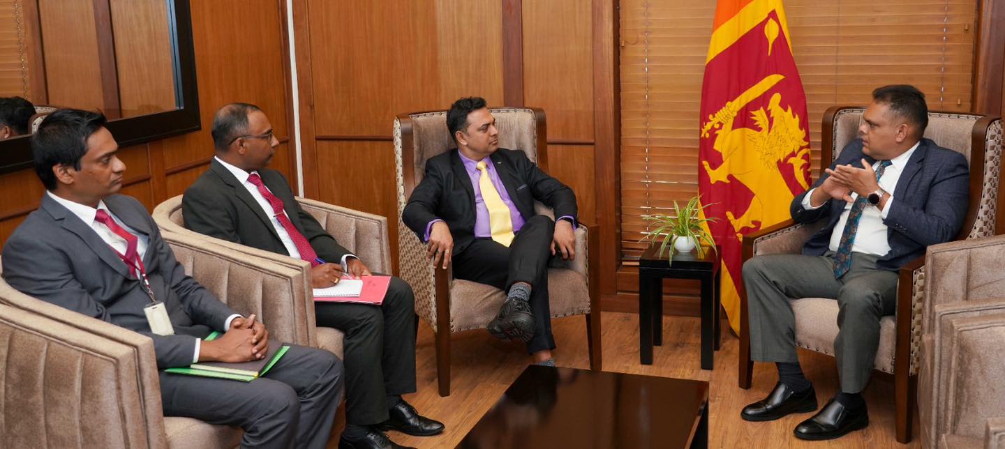 IMF ඉන්දියාව, ශ්‍රී ලංකාව, බංග්ලාදේශය සහ භූතානය භාර විධායක අධ්‍යක්ෂවරයා, මුදල් රාජ්‍ය අමාත්‍යවරයා හමුවෙයි