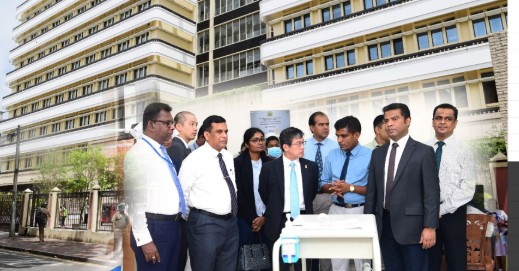 ජාතික රෝහලේ සංවර්ධනය වෙනුවෙන් ජපන් රජයේ සහය අඛණ්ඩව