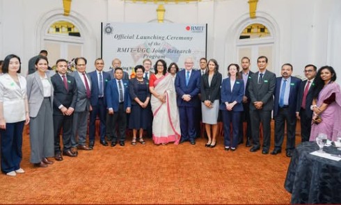 RMIT-UGC ඒකාබද්ධ පර්යේෂණ වැඩසටහන නිල වශයෙන් ඇරඹේ