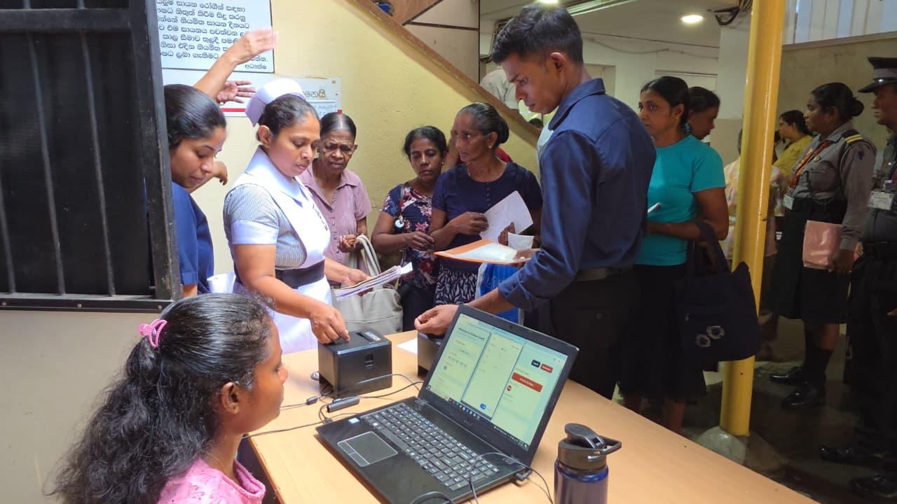 කරාපිටිය ජාතික රෝහලේ බාහිර රෝගී අංශයේ නව ඩිජිටල්කරණය වෙයි 