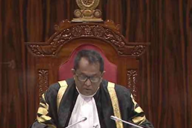 පාර්ලිමේන්තු විශ්‍රාම වැටුප් ඉවත් කිරීමේ පනත් කෙටුම්පත ගැන ශ්‍රේෂ්ඨාධිකරණ තීරණය පාර්ලිමේන්තුවට