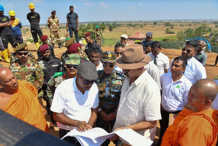 දීඝවාපි පුදබිමේ සහ නීලගිරි මහා සෑයේ ප්‍රතිසංස්කරණ කටයුතුවල ප්‍රගතිය සොයා බැලේ 