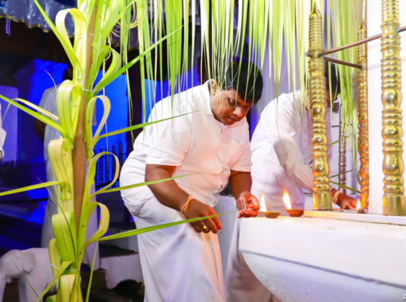 දළදා මාළිගාවේ කප් සිටුවීමේ මංගල්‍ය අද සිදු කෙරේ 