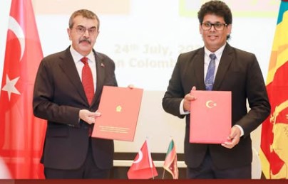ශ්‍රී ලංකාව - තුර්කිය අතර ද්වීපාර්ශ්වික සබඳතා වර්ධනය කරමින් JCETC 3 වන සැසිවාරය සාර්ථකව නිම කෙරේ