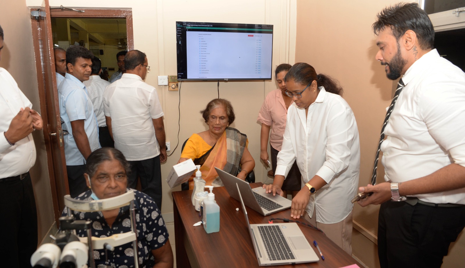 සීදුව විජය කුමාරතුංග අනුස්මරණ රෝහලේ අක්ෂි සායනය ඩිජිටල්කරණය කෙරේ