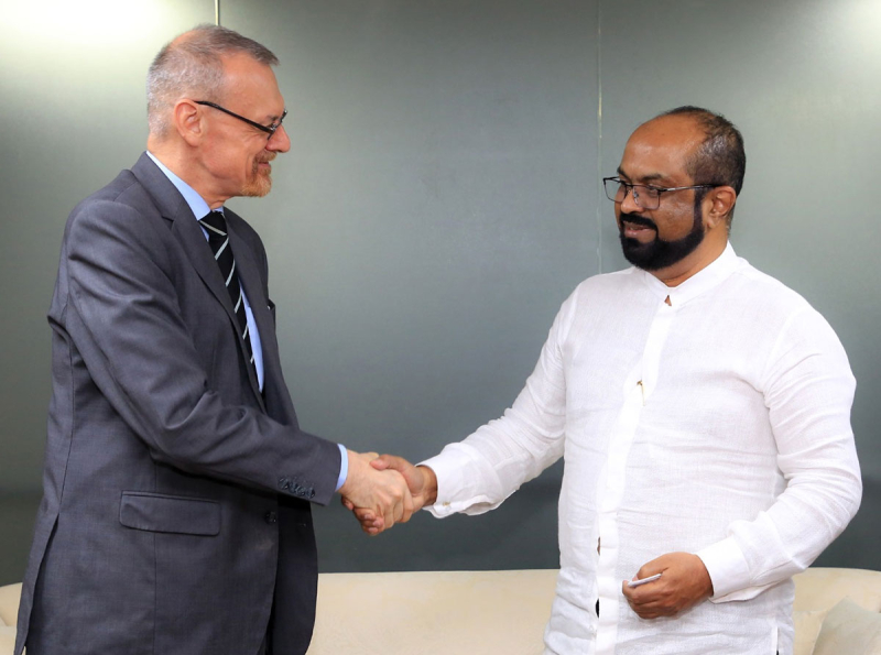 පිරිසිදු බලශක්ති මූලාශ්‍ර සංවර්ධනයට සහ බලශක්ති කාර්යක්ෂමතාව වැඩිදියුණු කිරීමට ප්‍රංශයෙන් සහය 