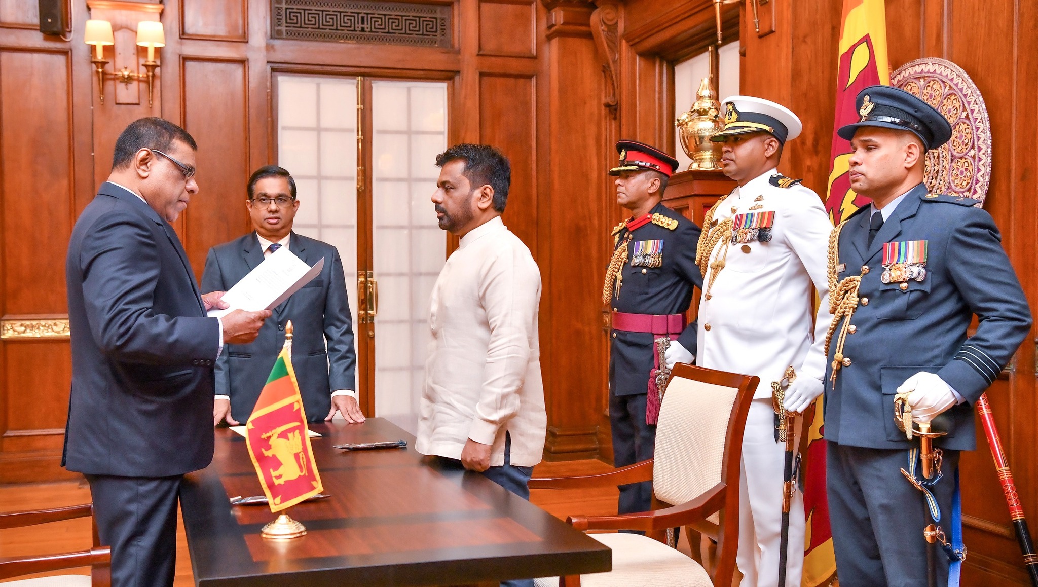 නව අගවිනිසුරු ලෙස ප්‍රීති පද්මන් සූරසේන මහතා දිවුරුම් දෙයි