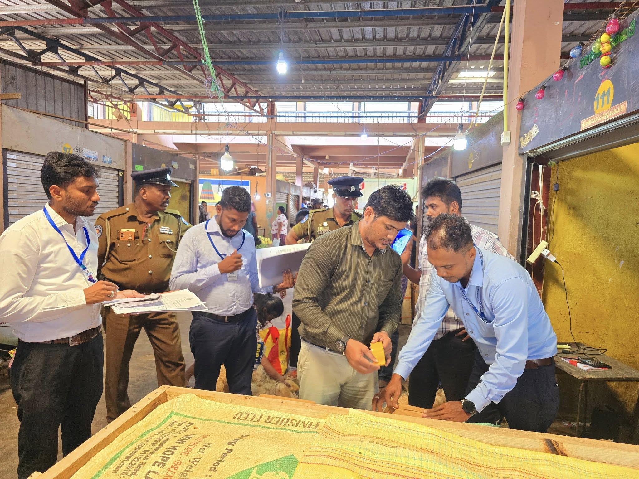 ත්‍රිකුණාමලයේ මිනුම් හා ප්‍රමිතිය පිළිබඳව විශේෂ පරීක්ෂාවක්