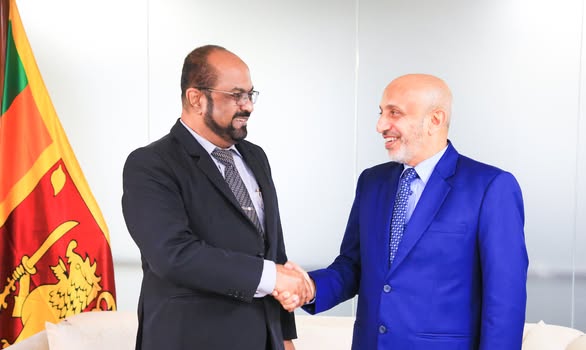 ඕමාන තානාපති බලශක්ති අමාත්‍යවරයා හමුවෙයි