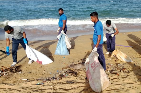 වෙරළ පිරිසිදු කිරිමේ වැඩසටහන් මාලාවක්
