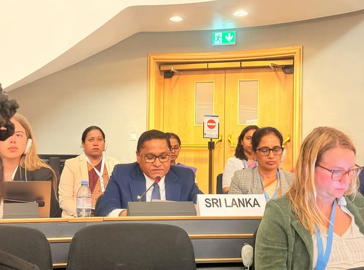  60 වැනි එක්සත් ජාතීන්ගේ මානව හිමිකම් කවුන්සිලයේදී විදේශ ඇමැදේශීය යාන්ත්‍රණයන් හරහා සංහිඳියාව ඇති කර ගැනීම සඳහා වන කැපවීම 60 වැනි එක්සත් ජාතීන්ගේ මානව හිමිකම් කවුන්සිලයේ දී ශ්‍රී ලංකාව යළි තහවුරු කරයිති කෙටි කාලයක් තුළ ප්‍රගතිය ගැන කතා කරයි 