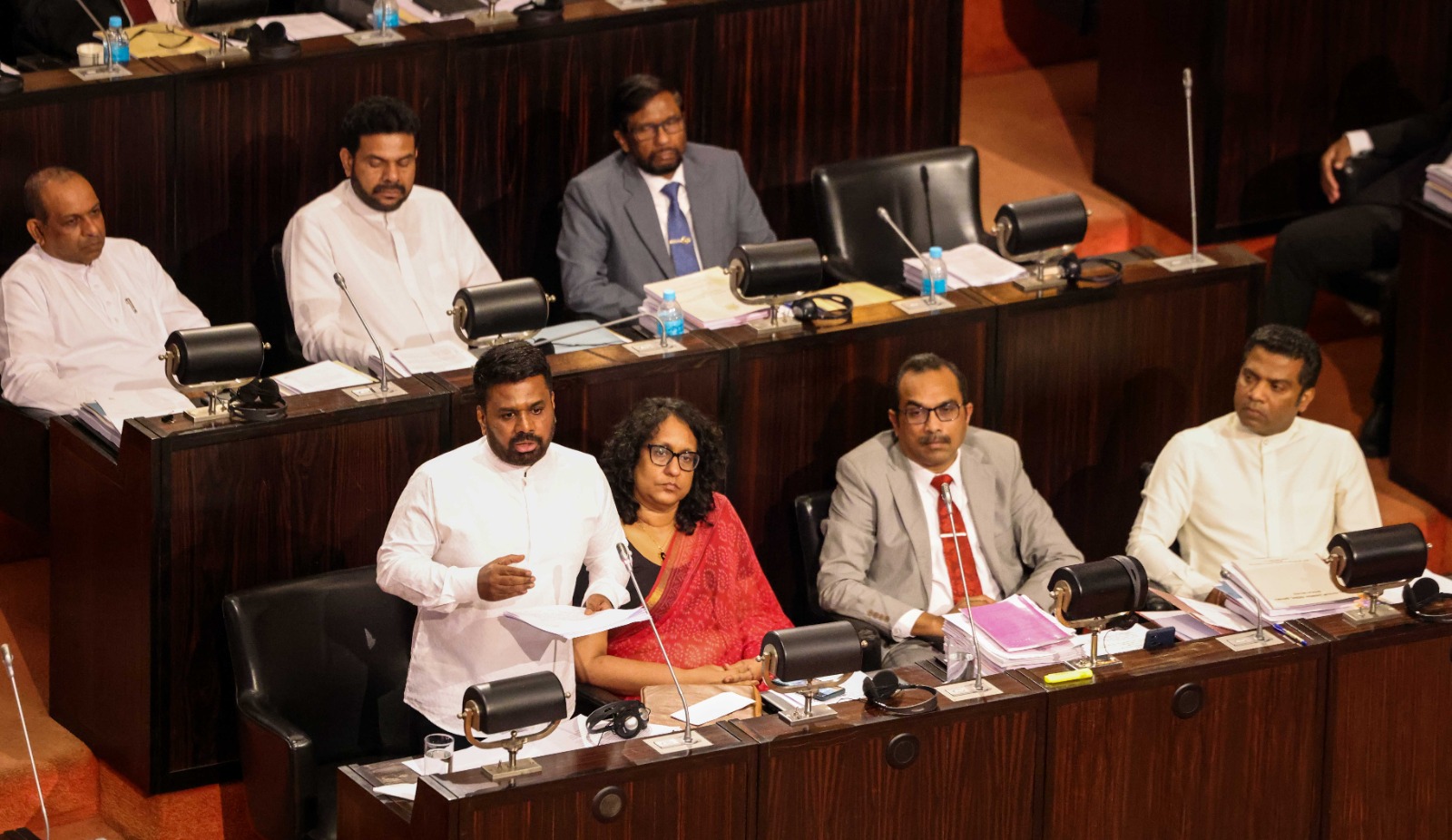 මුදල් අමාත්‍යවරයා ලෙස ජනාධිපති අනුර කුමාර දිසානායක මහතා 2026 අයවැය පාර්ලිමේන්තුවට ඉදිරිපත් කරයි