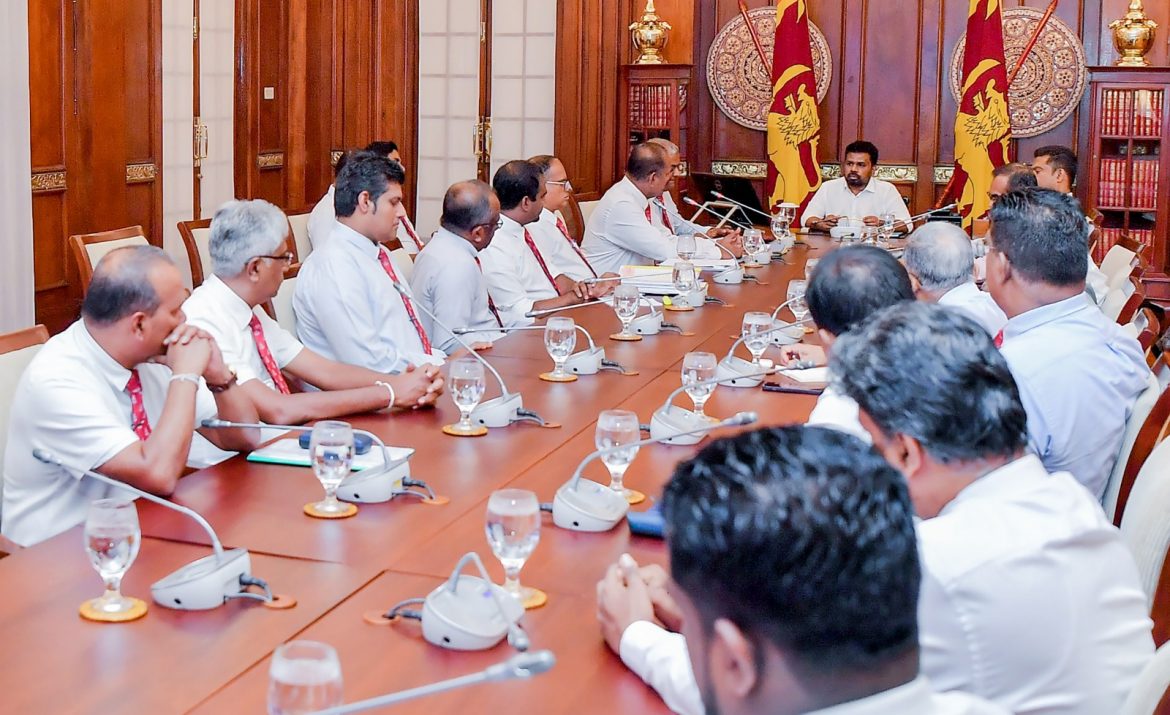ජනාධිපති රජයේ වෛද්‍ය නිලධාරීන්ගේ සංගමයට කී දේ