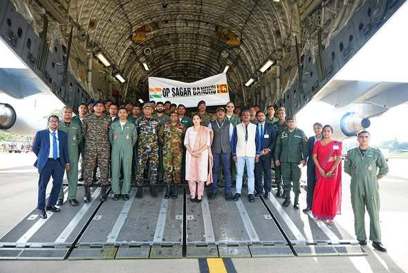 ඉන්දීය ආපදා ආධාර රැගත් 09වන ගුවන් යානයත් කටුනායකට