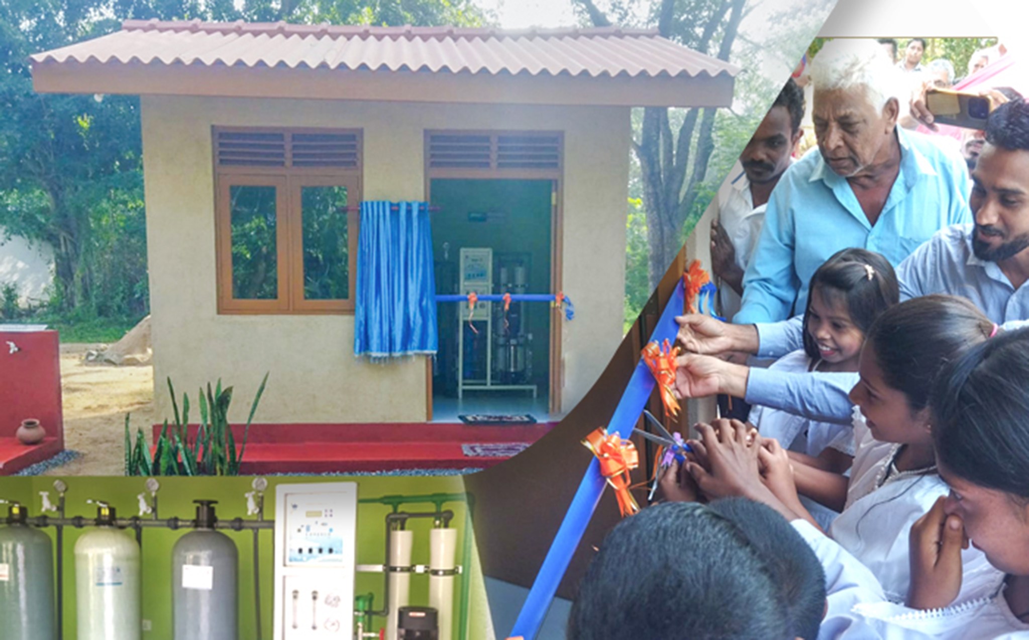  අරලගංවිල ගම්මානයේ ස්ථාපනය කළ ප්‍රතිආශ්‍රැති ජල පිරිපහදු මධ්‍යස්ථානය ජනතා අයිතියට 