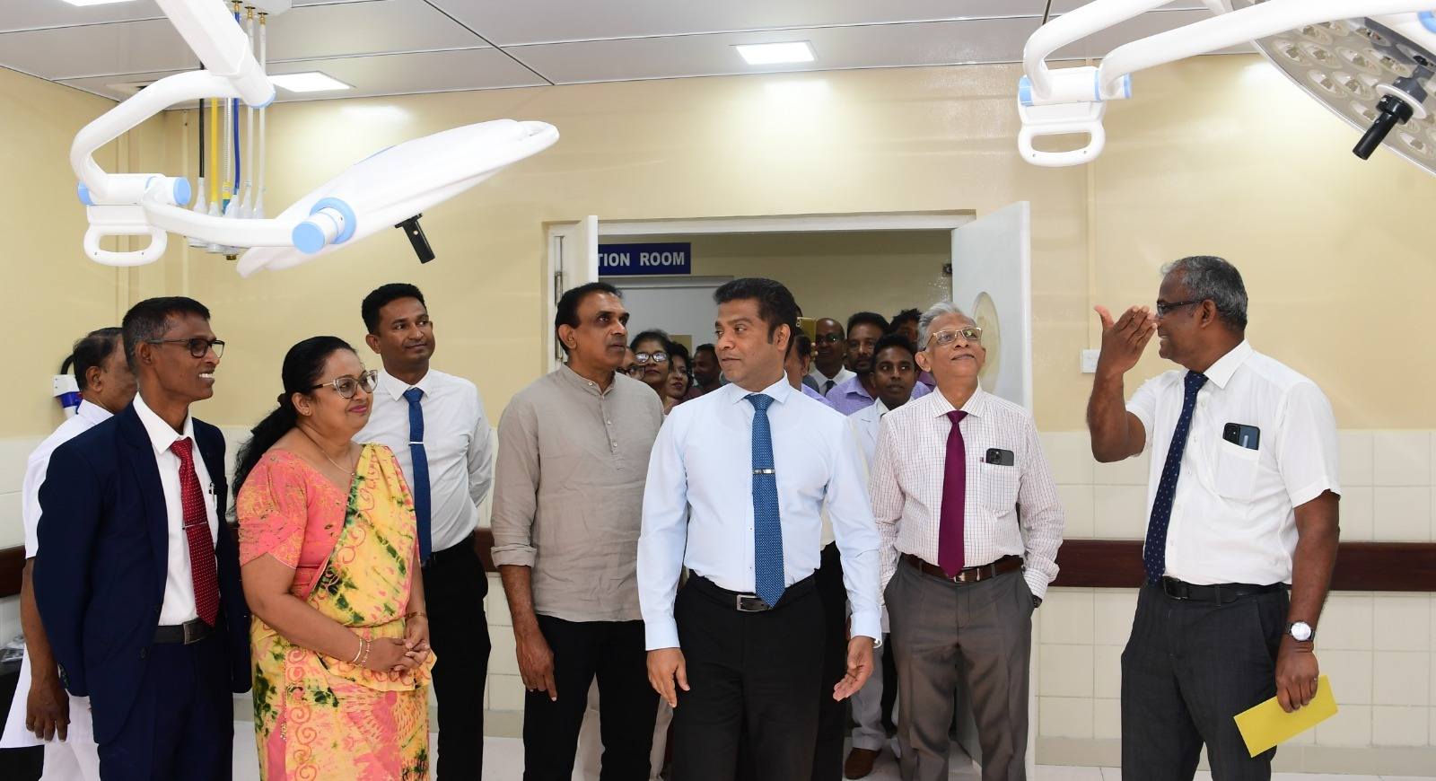 මීගමුව දිස්ත්‍රික් මහ රෝහලේ නවීකරණය කරන ලද ශල්‍යාගාර සංකීර්ණය ජනතා අයිතියට කෙරේ