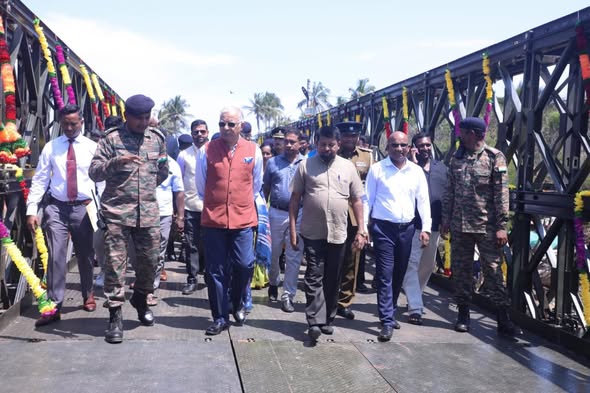 ඉන්දීය සහයෝගිතාවෙන් ඉදිකළ ඉරණවිල පාලම ජනතා අයිතියට