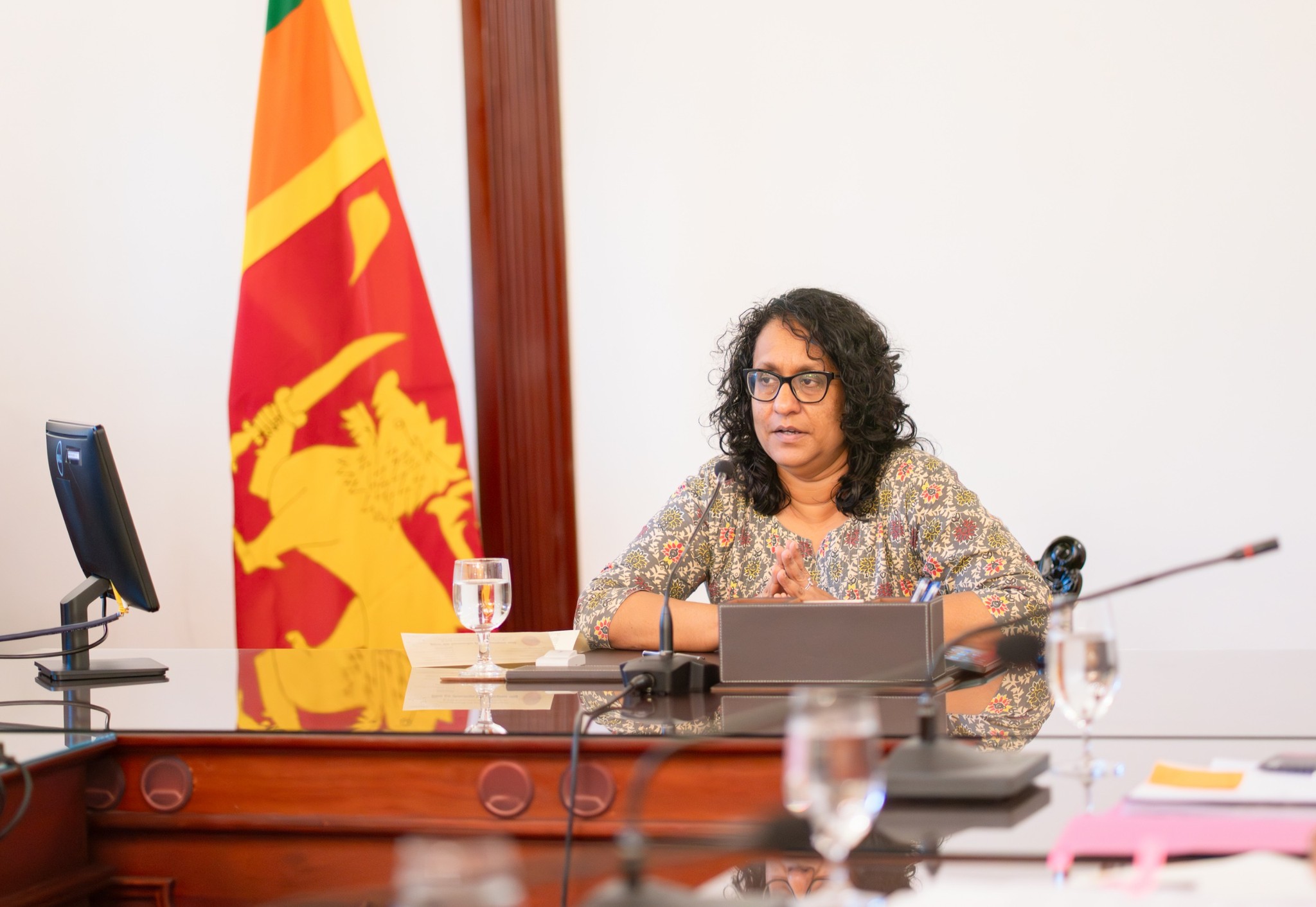 ජාතික හෙද විශ්වවිද්‍යාලය පිහිටුවීම වෙනුවෙන් වූ කමිටුවේ වත්මන් ප්‍රගතිය අග්‍රාමාත්‍යවරියගේ අවධානයට