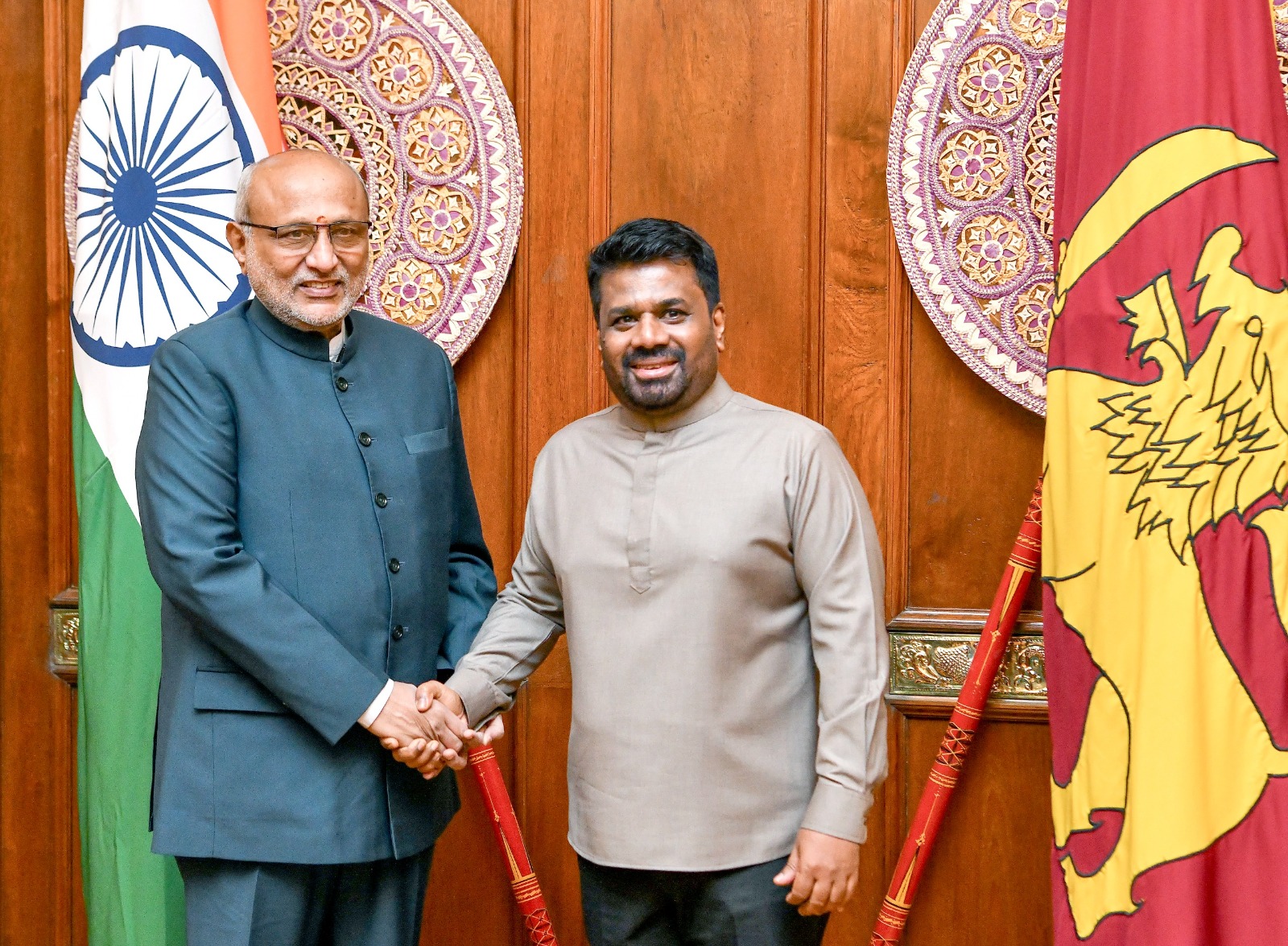 ඉන්දීය උප ජනපති, ජනපති හමු වෙයි