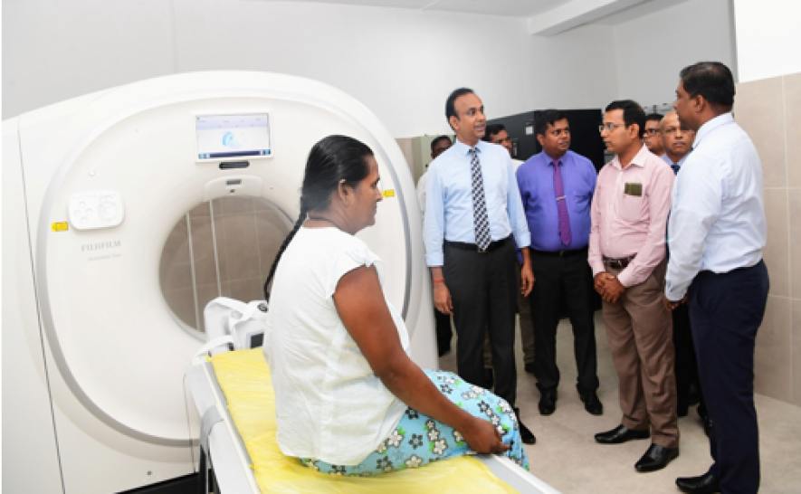 කරාපිටිය ශික්ෂණ රෝහලට අති නවීන CT Scanner යන්ත්‍රයක් 