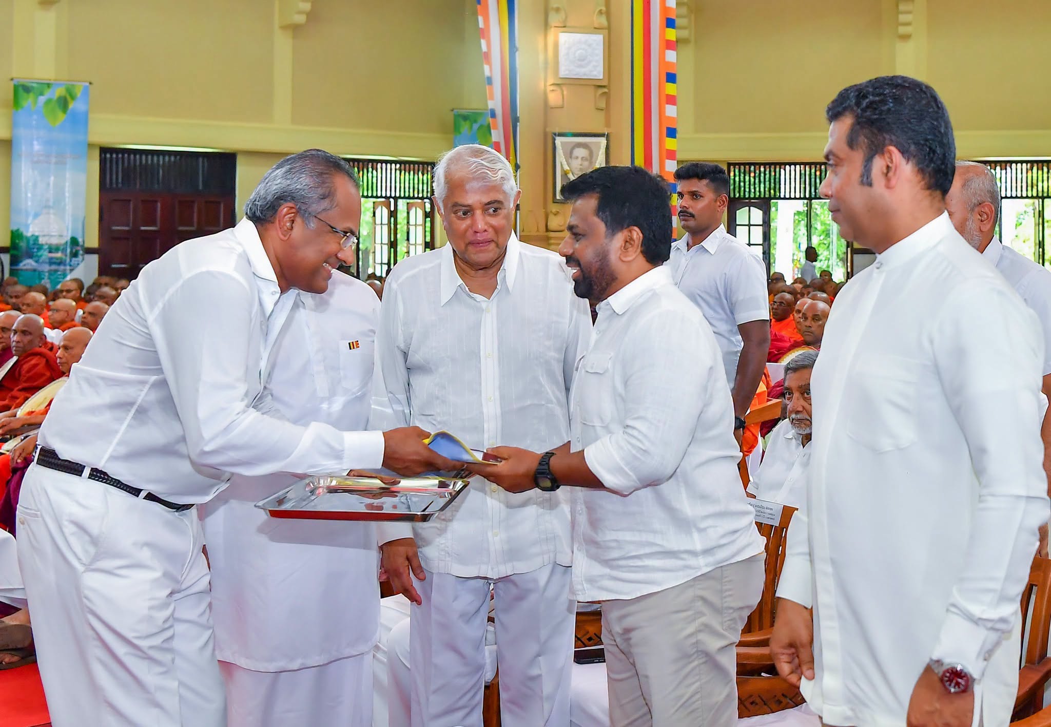 ශ්‍රී ලංකා අමරපුර මහා නිකායේ උපසම්පදා විනයකර්ම රාජ්‍ය මහෝත්සවය ජනපති සහභාගිත්වයෙන්