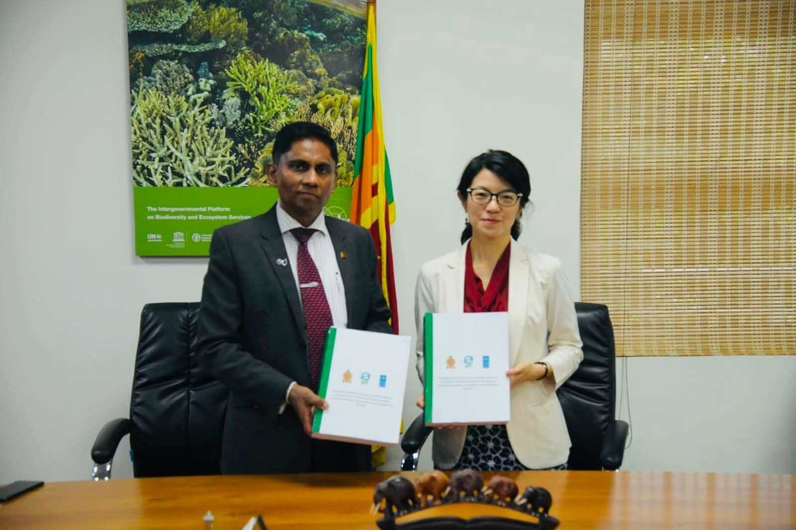 වෙරළබඩ නිල් ආර්ථිකය සහ ජෛව විවිධත්ව සංරක්ෂණය උදෙසා තැබූ සටහන