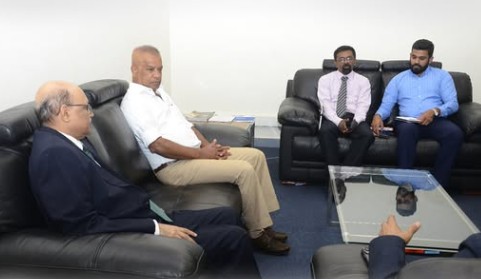 පකිස්ථානු මහකොමසාරිස් සහ අමාත්‍ය කේ.ඩී. ලාල්කාන්ත මහතා අතර හමුවක් 