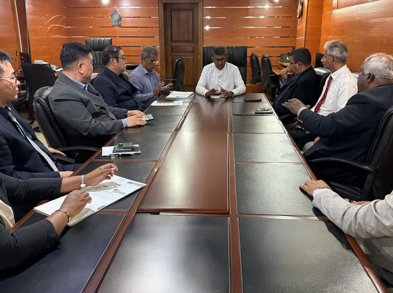 ශ්‍රී ලංකාවෙන් දකුණු කොරියාවට මාළු යැවිමට හා රැකියා පුළුල් කිරිමට සාකච්ඡා 