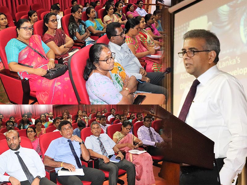 ඩිජිටල්කරණය සහ AI තාක්ෂණය පිළිබඳව උතුරු පළාතේ රාජ්ය නිලධාරීන් දැනුවත් කෙරේ