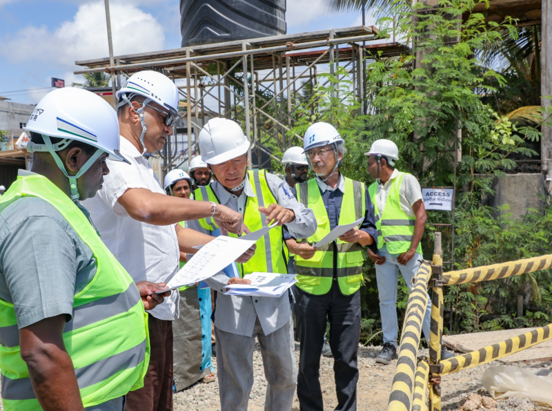 පුත්තලම පිහිටි ඩොප්ලර් කාලගුණ රේඩාර් ව්‍යාපෘති භූමියේ නිරීක්‍ෂණයක් 