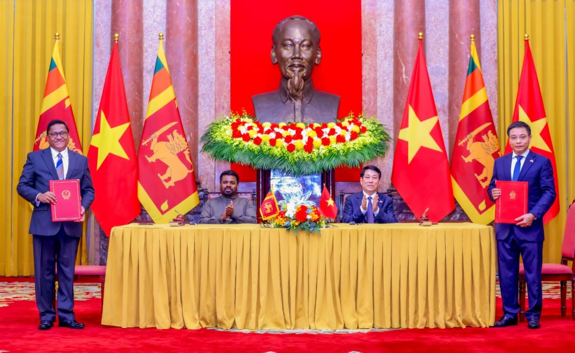 ශ්‍රී ලංකාව හා වියට්නාමය අතර අවබෝධතා ගිවිසුම් 04ක්
