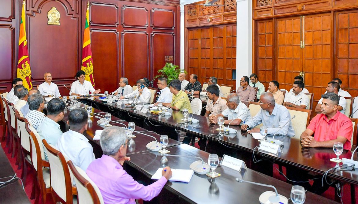 දේශීය ලොකු ලූනු ගොවීන්ගේ ගැටලු විසඳීම සඳහා ස්ථීර වැඩපිළිවෙළක් සැකසීමට සාකච්ඡාවක්