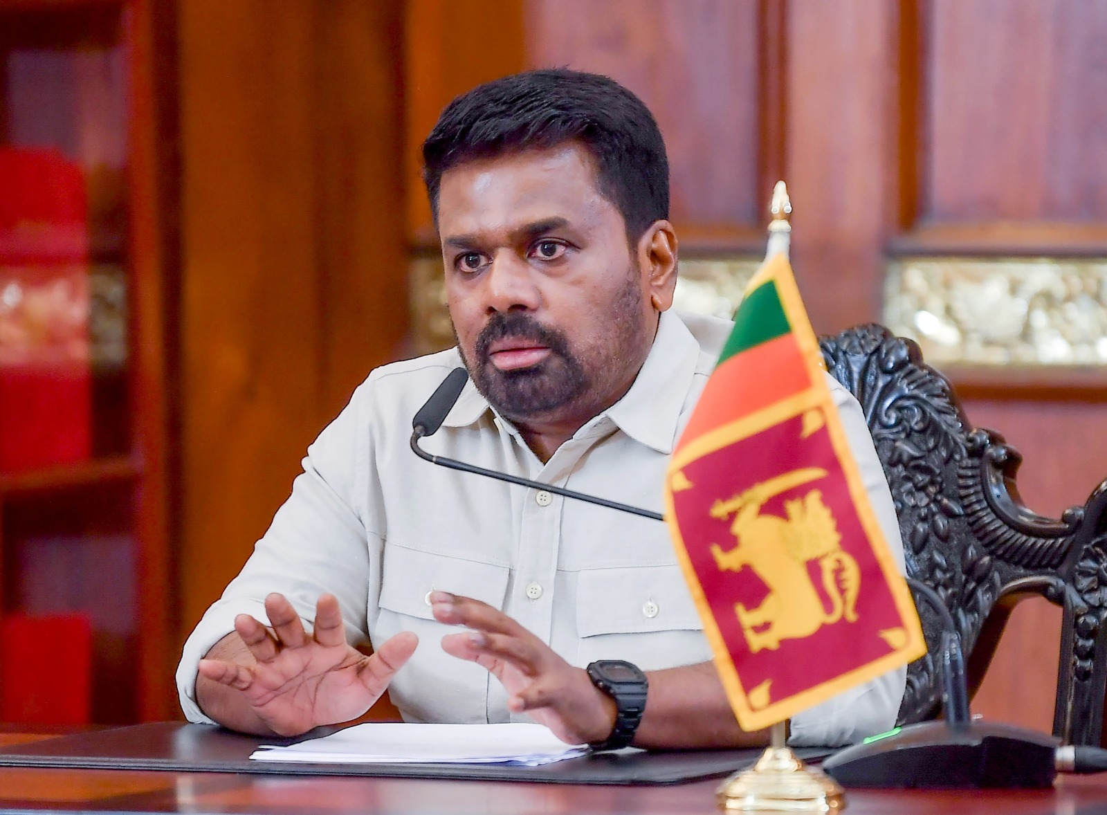 ජනාධිපති අනුර කුමාර දිසානායක මහතා 2026-03-05 වන දින ජනාධිපති කාර්යාලයේ පැවති විශේෂ මාධ්‍ය සාකච්ඡාවේදී දැක් වූ අදහස්