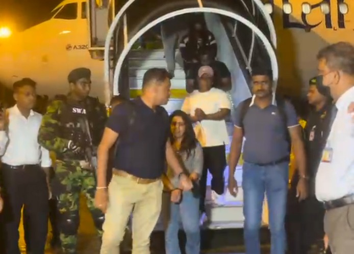 නේපාලයේදී අත්අඩංගුවට ගත් ඉෂාර සෙව්වන්දි දිවයිනට රැගෙන එයි 