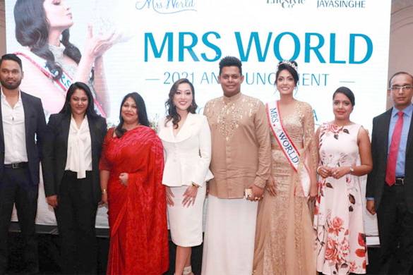 Sri Lanka to host Mrs. World 2021 pageant