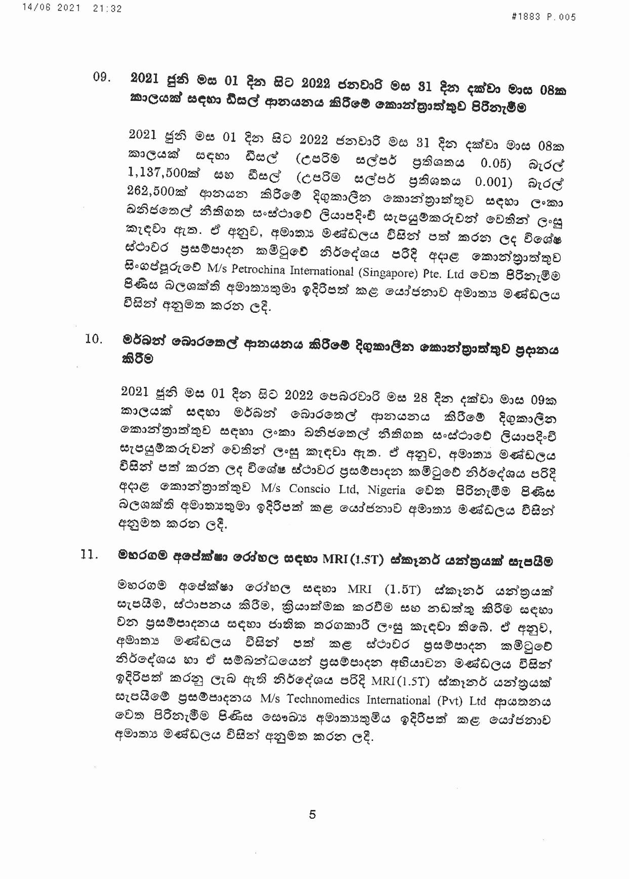 Cabinet Decisions on 14.06.2021 page 001