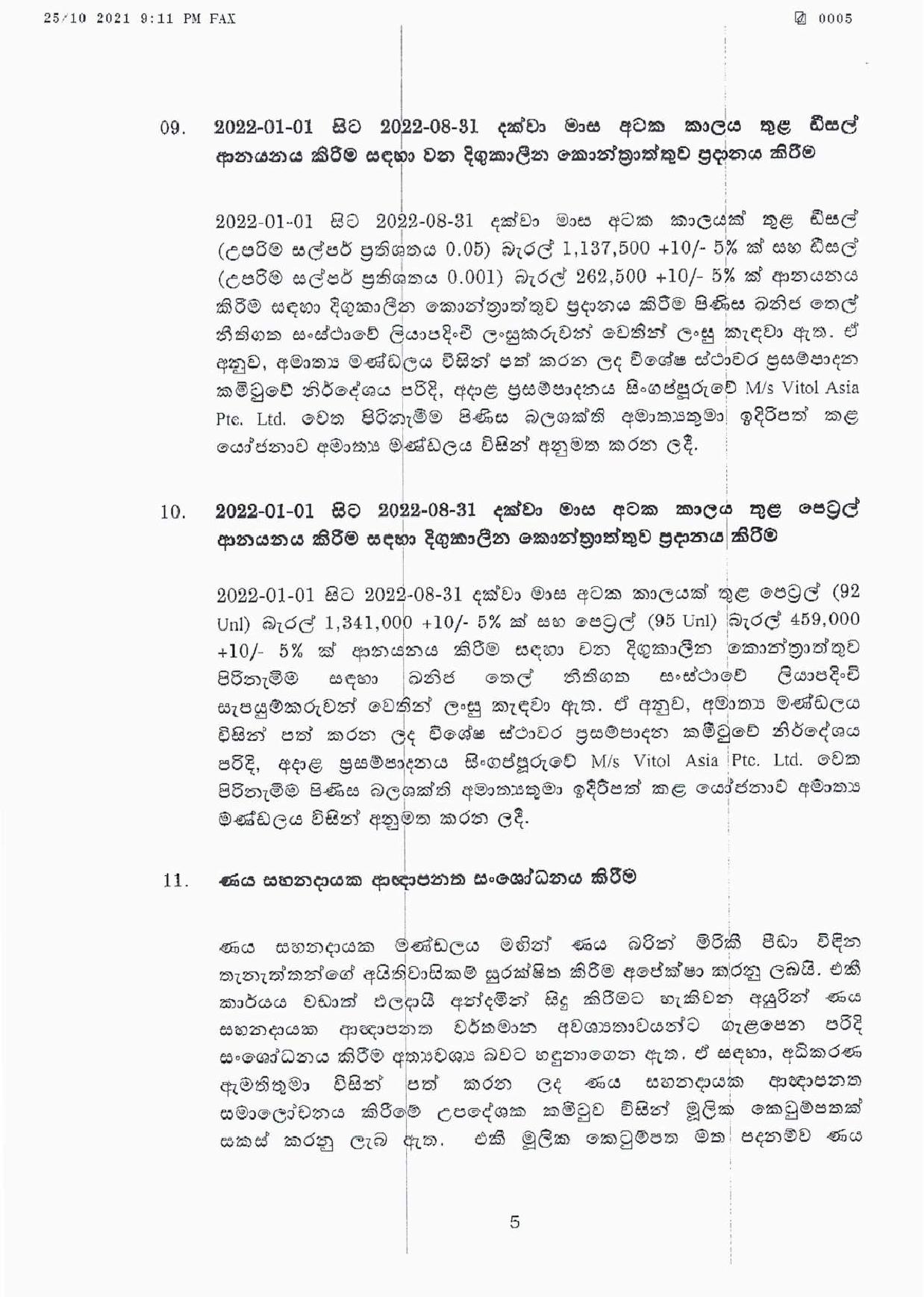 Cabinet Decisions on 25.10.2021 page 001