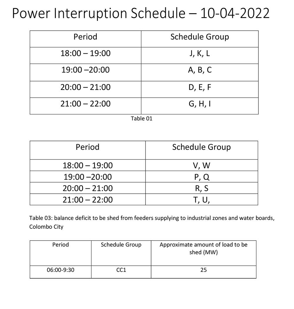 E 10 04 2022 Power Interruption Schedule full 1