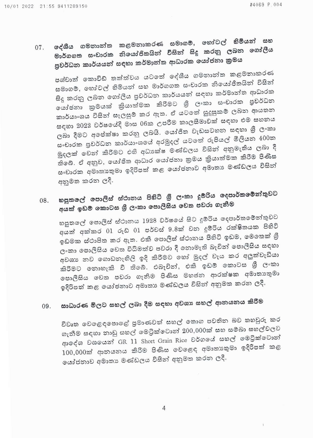 Cabinet Decision on 10.01.2022 page 001