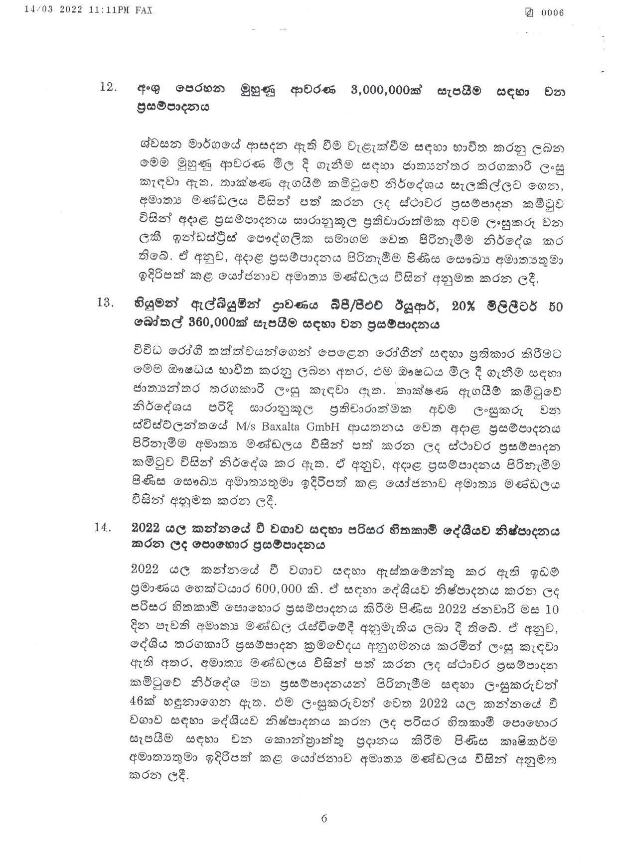 Cabinet Decision on 14.03.2022 page 001
