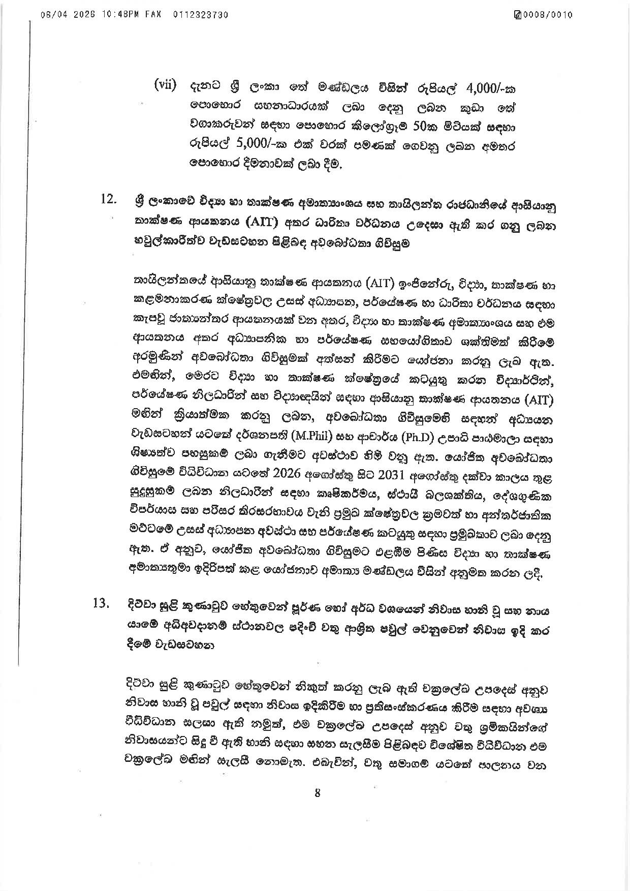 Cabinet Decisions on 06.04.2026 page 008