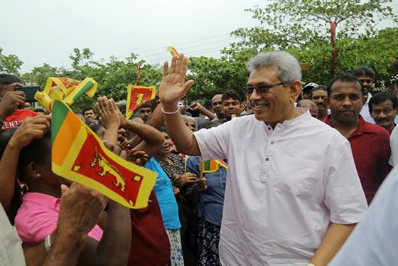 Gota’s camp says unaware if China funding campaign