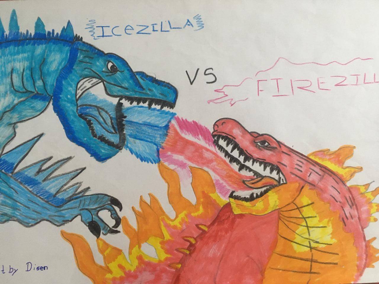 Icezilla Vs Firezilla